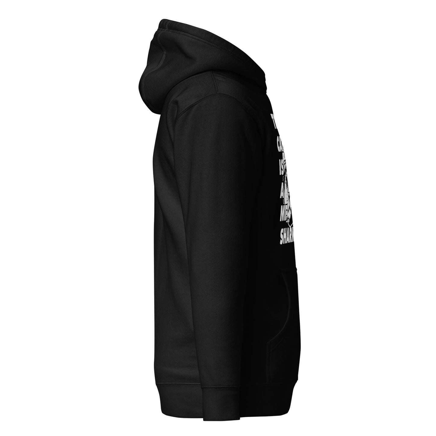 The Cat is a MF Shark Unisex Hoodie