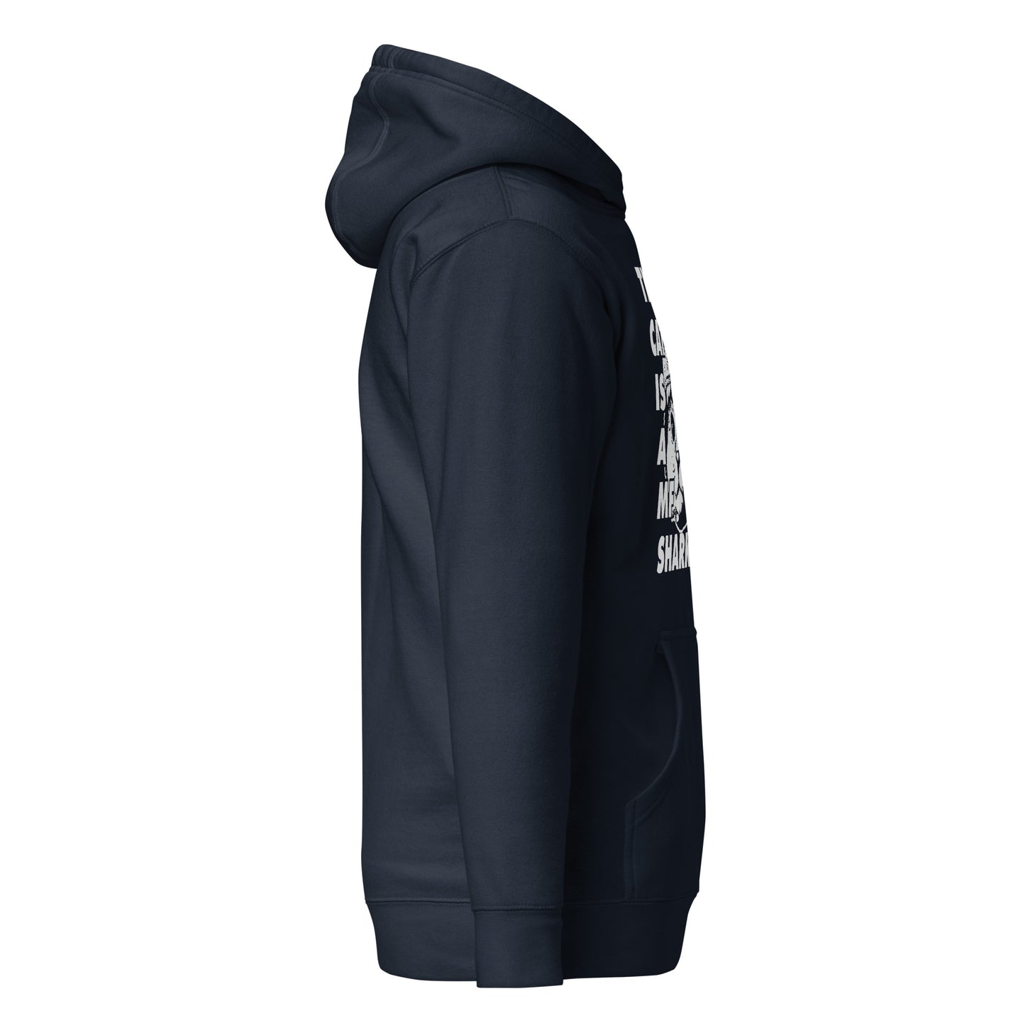 The Cat is a MF Shark Unisex Hoodie